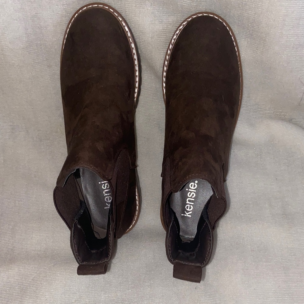 Kensie Men's Dark Brown Chukka Boots